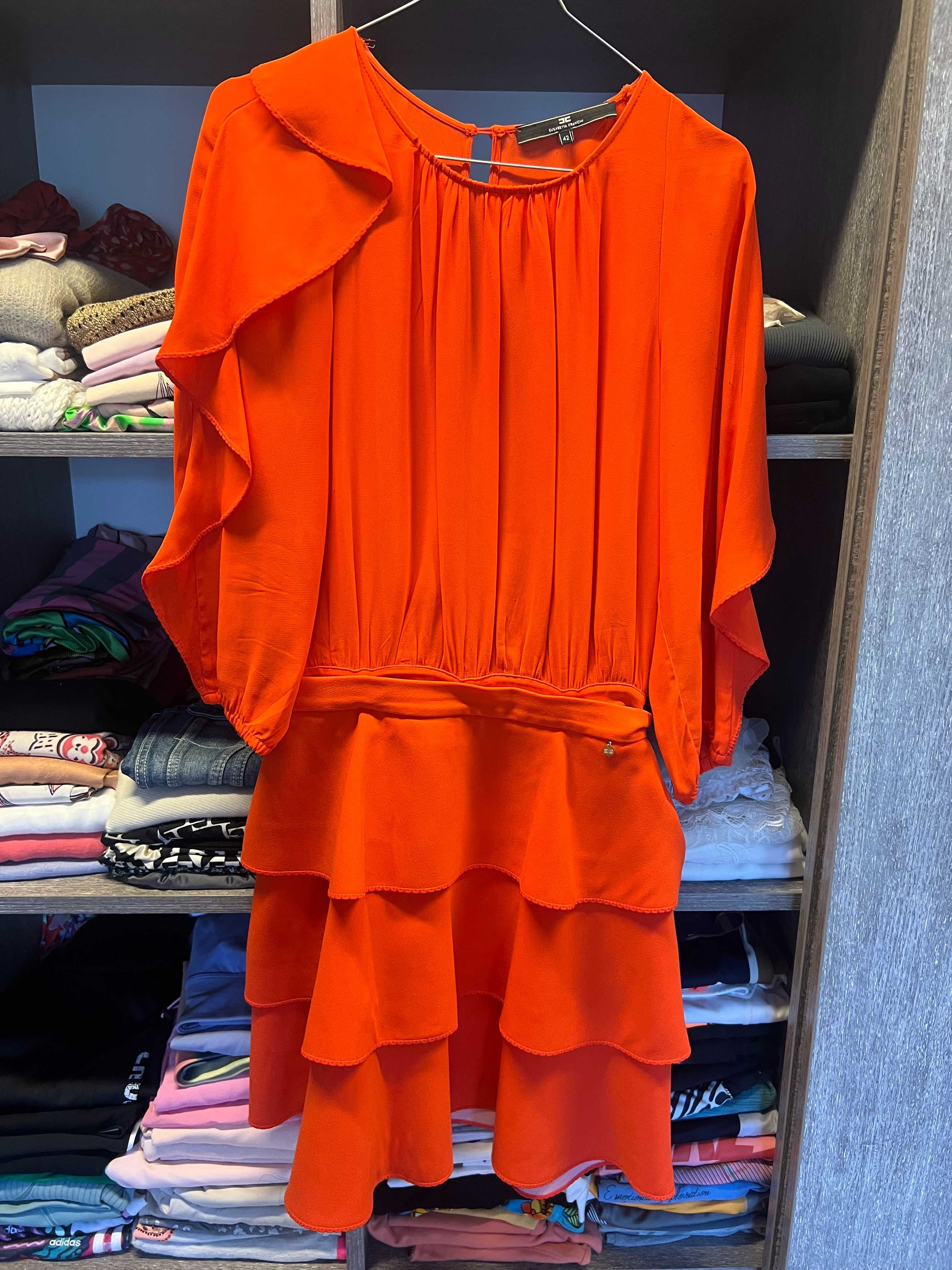 Elisabetta Franchi Red Dress