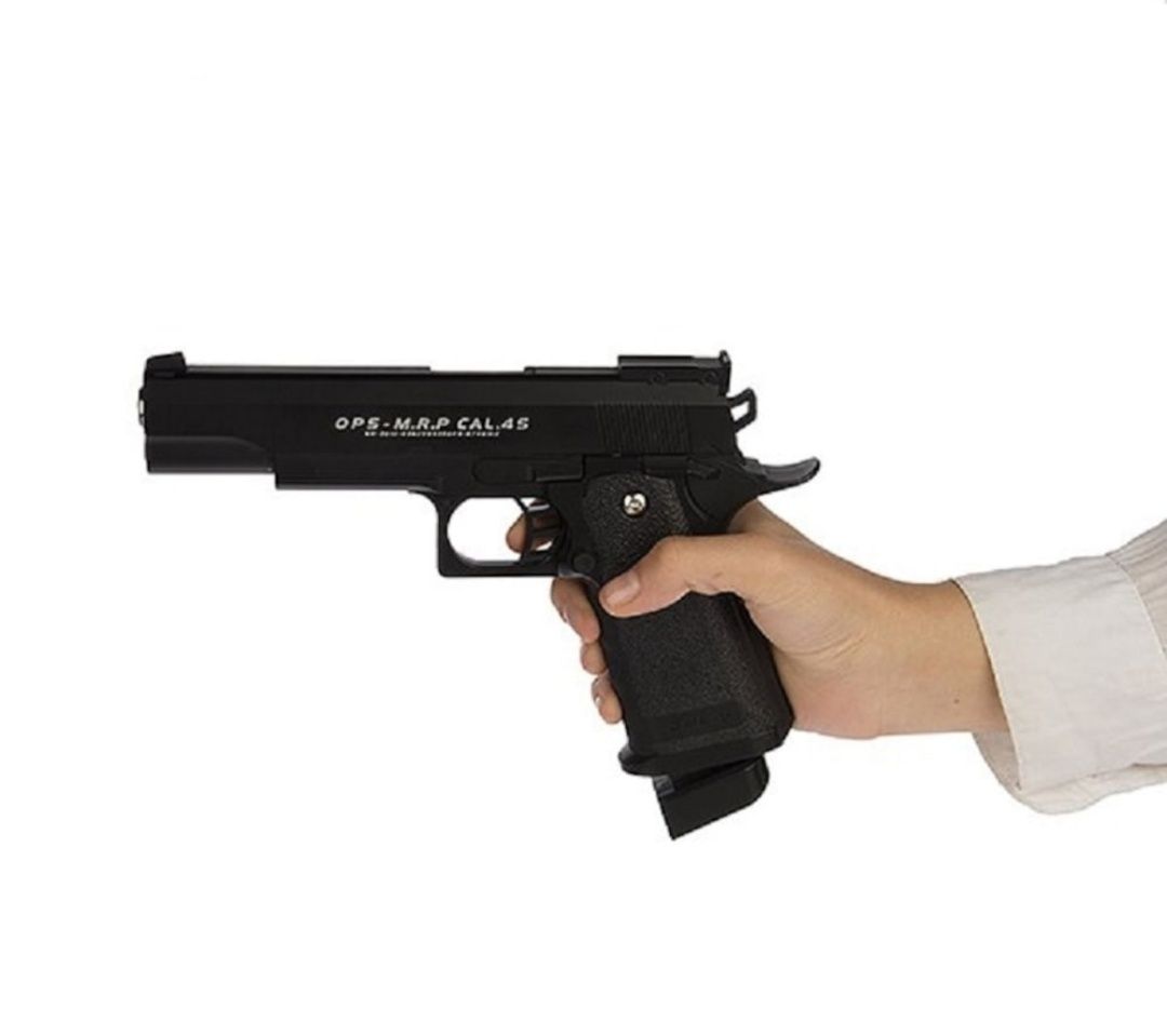 Pistol Airsoft SLS - Metalic, Arc Spring, Galaxy C6 , 200 Bile, 6mm