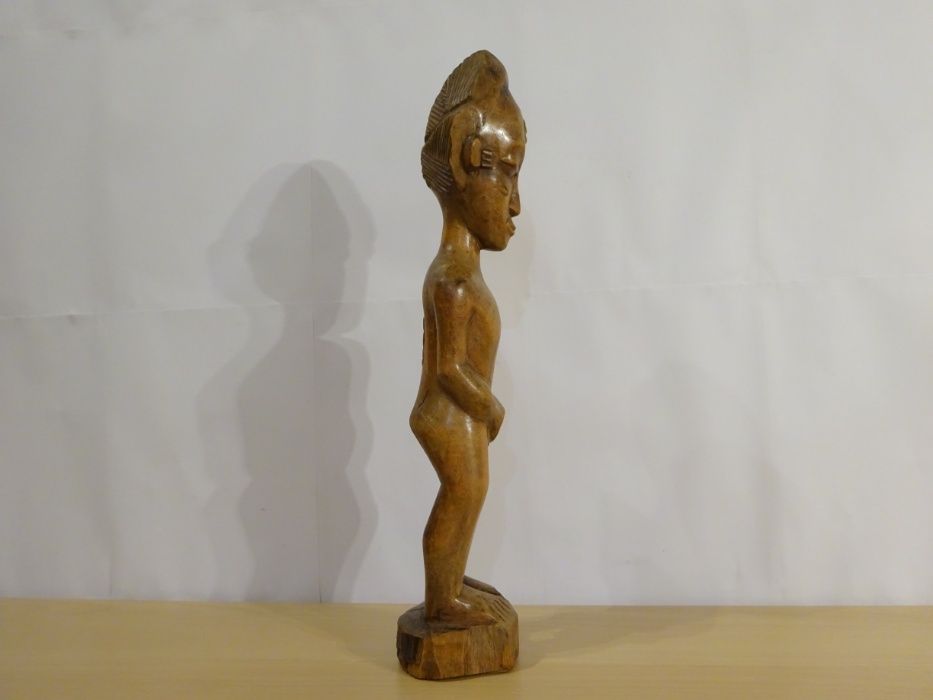 Statuetă africană tribală Baule, Coasta de Fildeș, cca. 1900