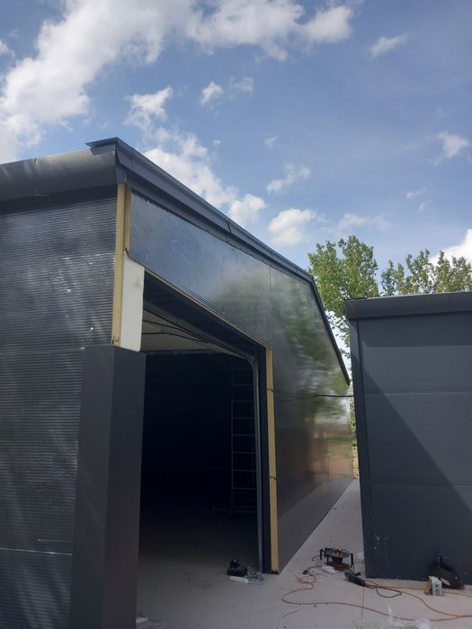 Vand și construiesc o gama larga de hale sau structuri metalice noi ne