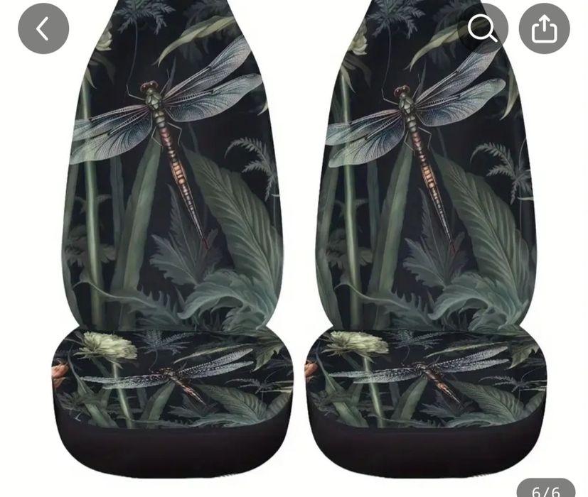 Продам авточехлы на передние сиденья 2 шт. новые