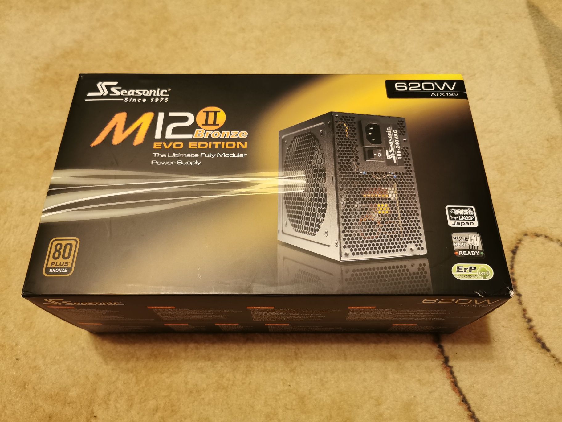 Sursa full modulara PC Seasonic M12II 620W Evo Edition