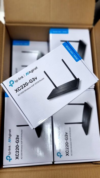 # GPON TPLink XX230v  XC220-G3v XX530v WiFi роутеры GPoN router VoIP
