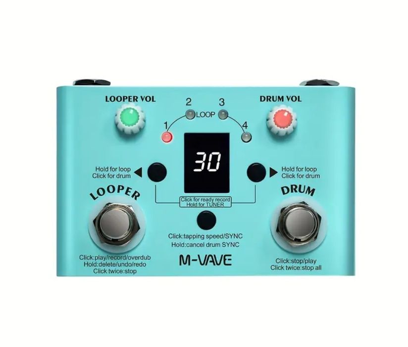 Педаль для электрогитары M-VAVE.