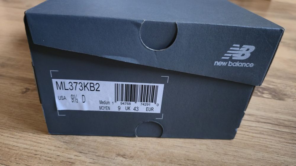 New Balance 373 Noi Adidasi Originali Nr. 43 In Cutie