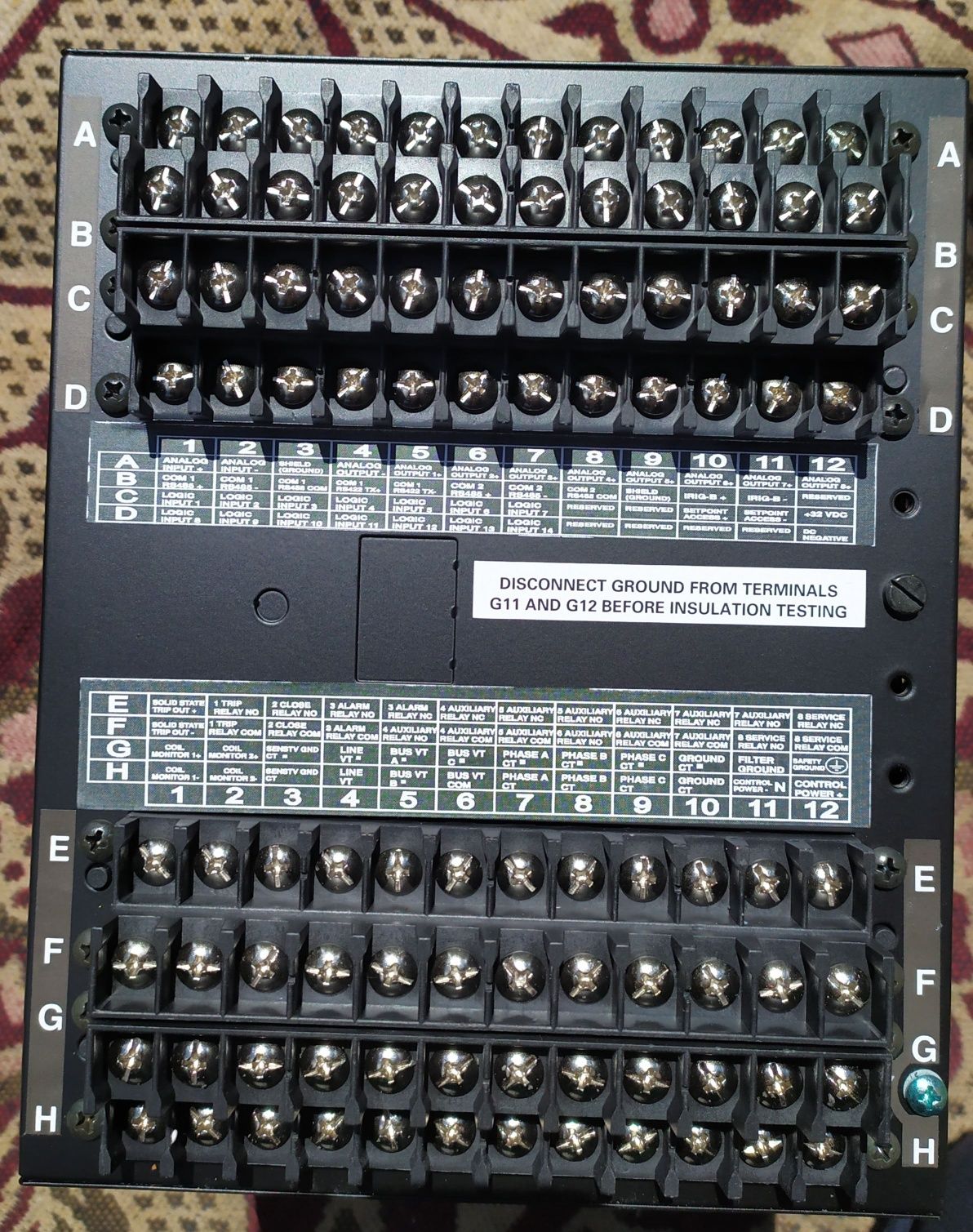 750 feeder management relay