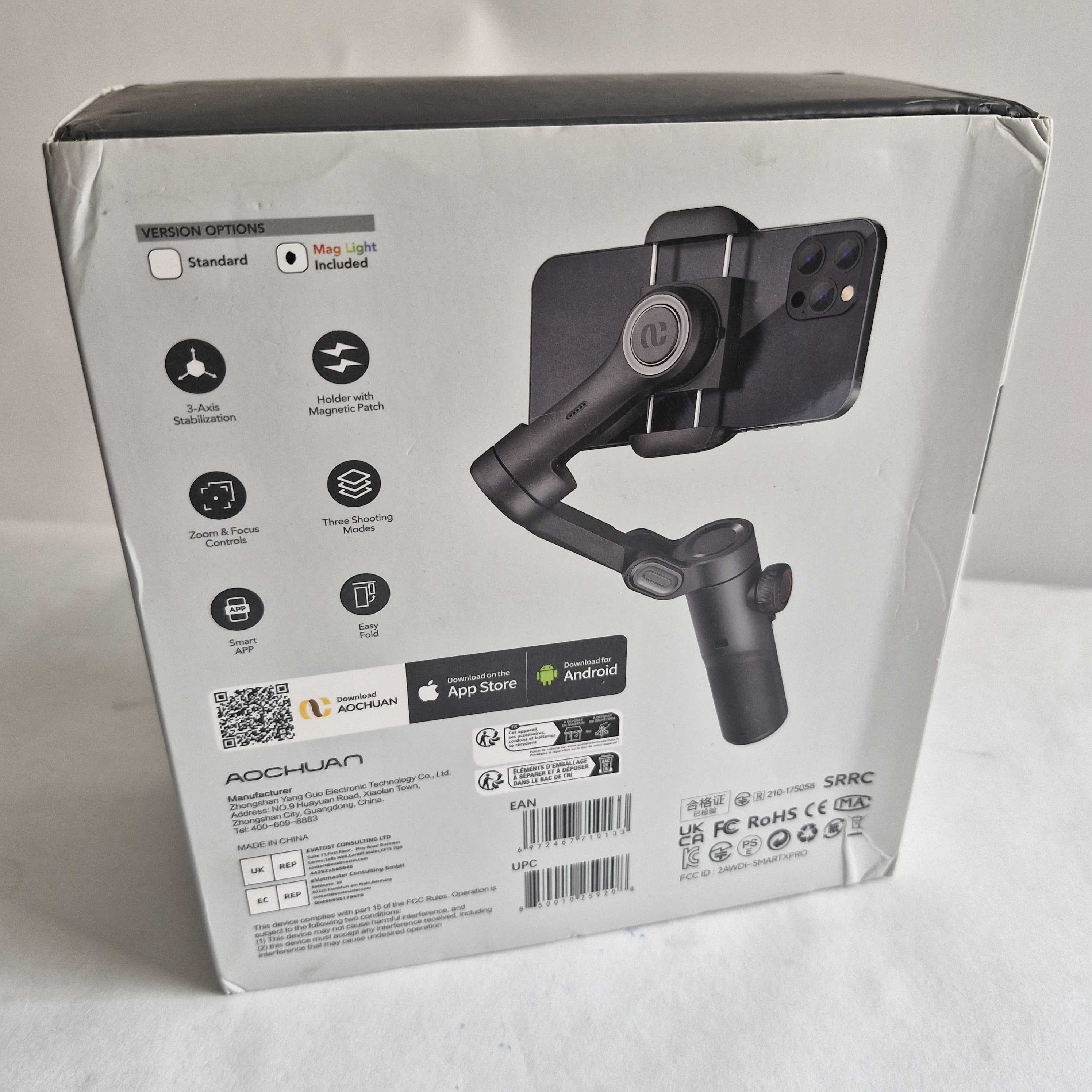 Liquid Money vinde - Sistem de Stabilizare Gimbal Aochuan SMART XE NOU