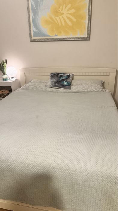 Спалня масив+ Двулицев матрак луксозен+ подматрачна рамка+ механизъм