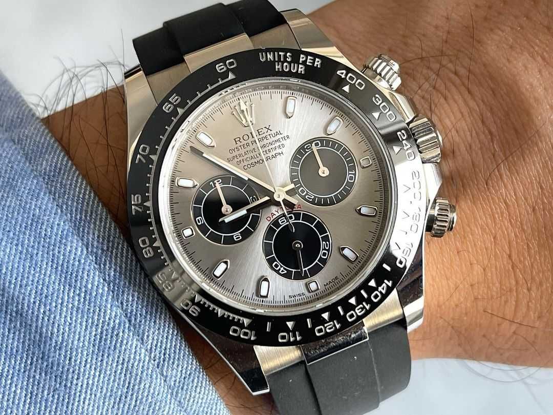 Мъжки Часовници 40mm гумено сиво