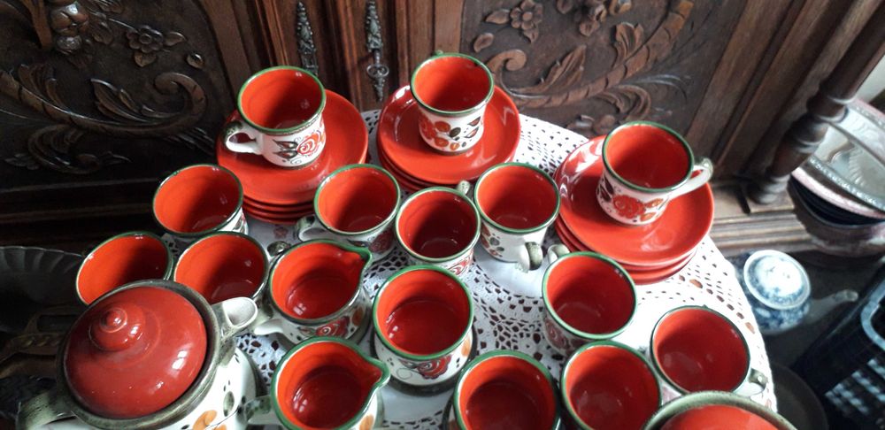 Set de 12 persoane pt cafea si mic dejun ceramica Schramberg Tirol