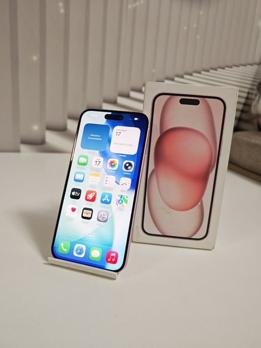 iPhone 15 Plus Rose Fullbox Stare foarte buna totul original