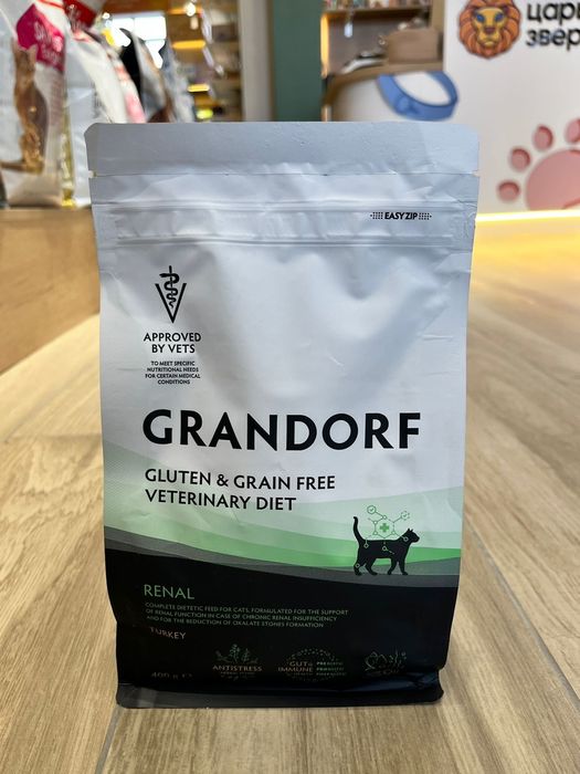 Сухой корм GRANDORF RENAL для кошек с почечной недостаточность 400гр