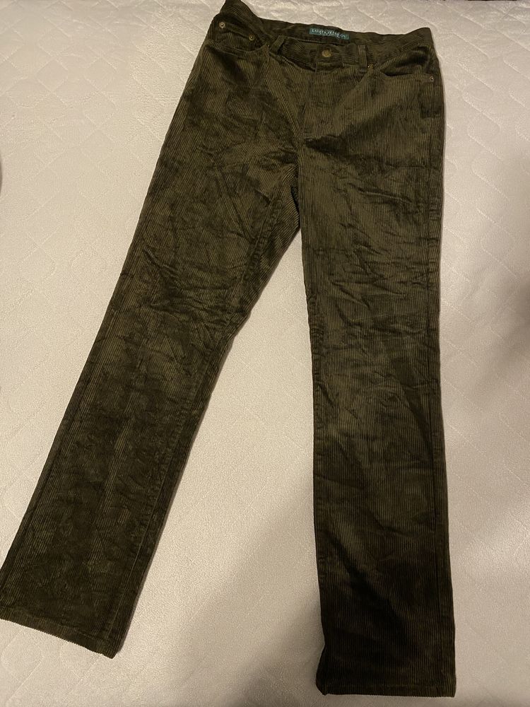 Pantaloni Ralph Lauren, velur, ca noi