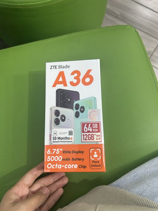 телефон ZTE Blade A36