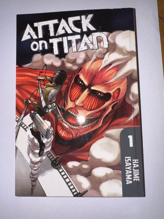 Манга attack on titan 1