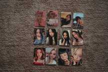 Kpop официални картички - Dreamcatcher, Newjeans, Loona, Le sserafim