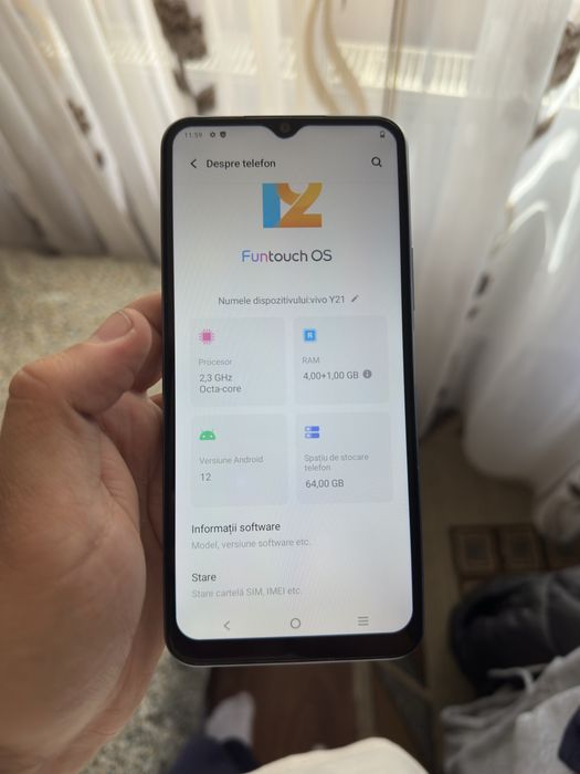 V Y21s 64GB 5GB RAM impecabil Garantie !