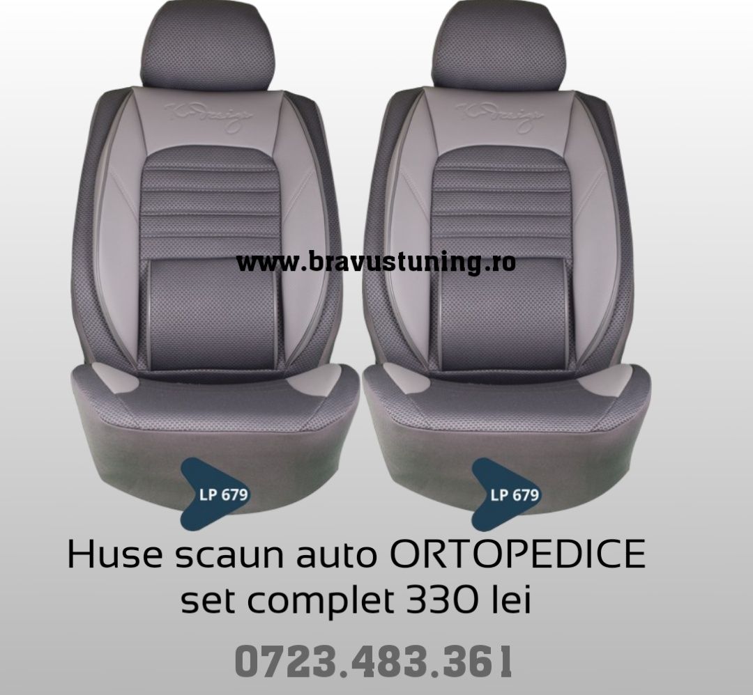 Huse scaun auto ORTOPEDICE set complet