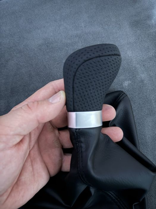 Nuca schimbator maneta manson M piele perforata Bmw Seria 1 3 E90 E92