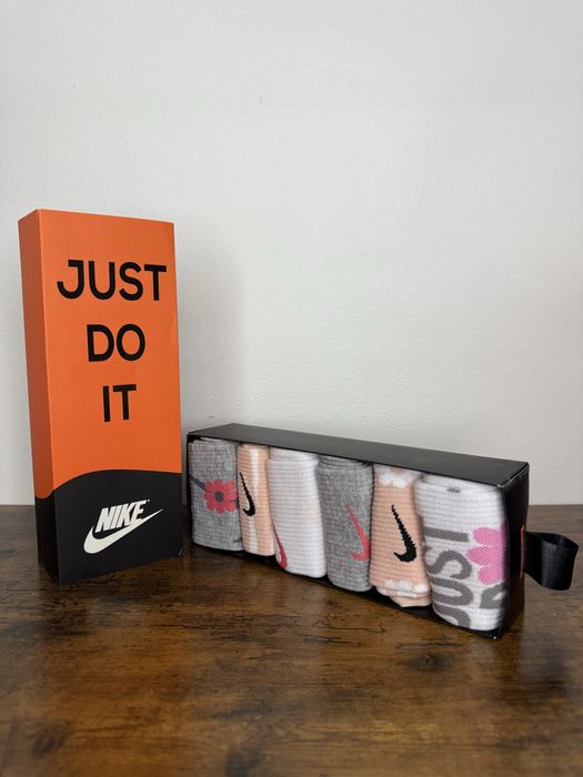 Set 6 perechi sosete NIKE puma adidas icon fendi dsquared moschino off
