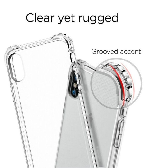 Husa/Bumper cu Protectie Colturi Anti Cadere - Iphone X XS MAX