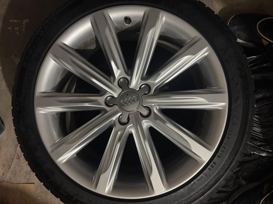 Jante originale Audi a6/a7 r19 8j et26 cu anvleope de iarna dot 2024