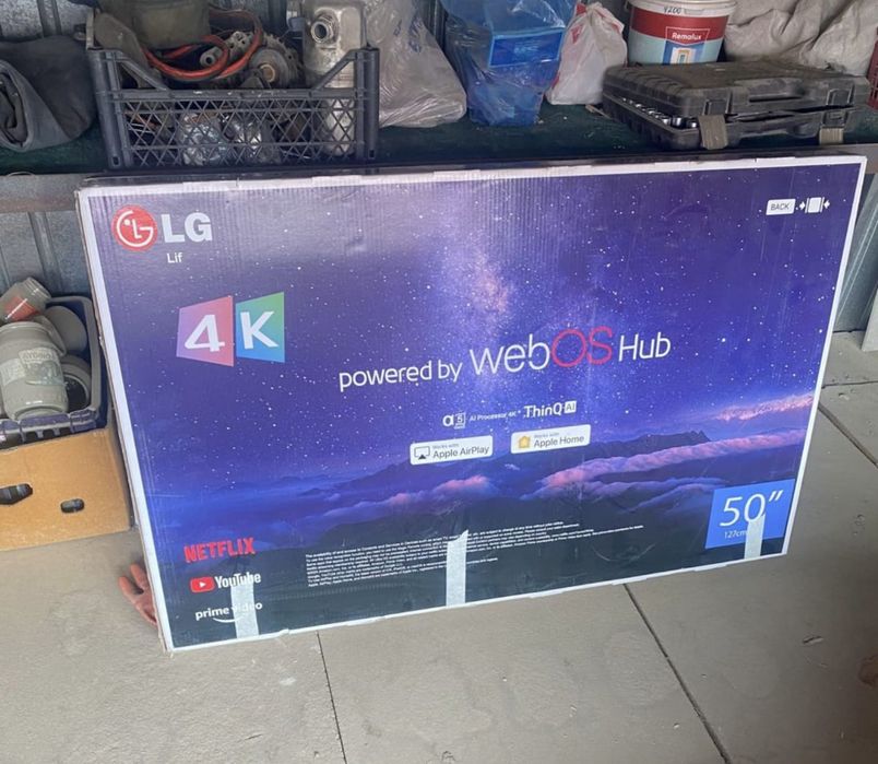 НОВЫЙ смарт телевизор LG 130 см smart tv WiFi YouTube