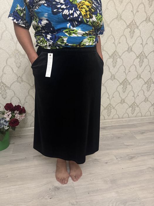 Юбка из бархата 16000