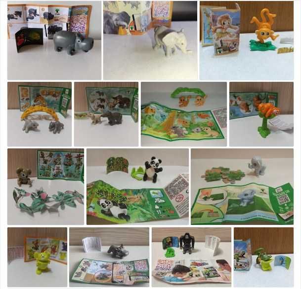 Игрушки (животных) из киндер сюрпизов, новые