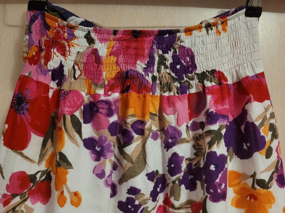 Rochie de vara cu flori, marimea S