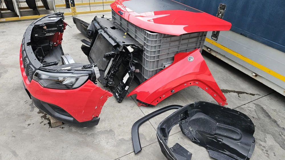 Fata completa jeep compass 2 facelift trailhawk dupa 2020 faruri full led senzori parcare 1.3 benz hybrid