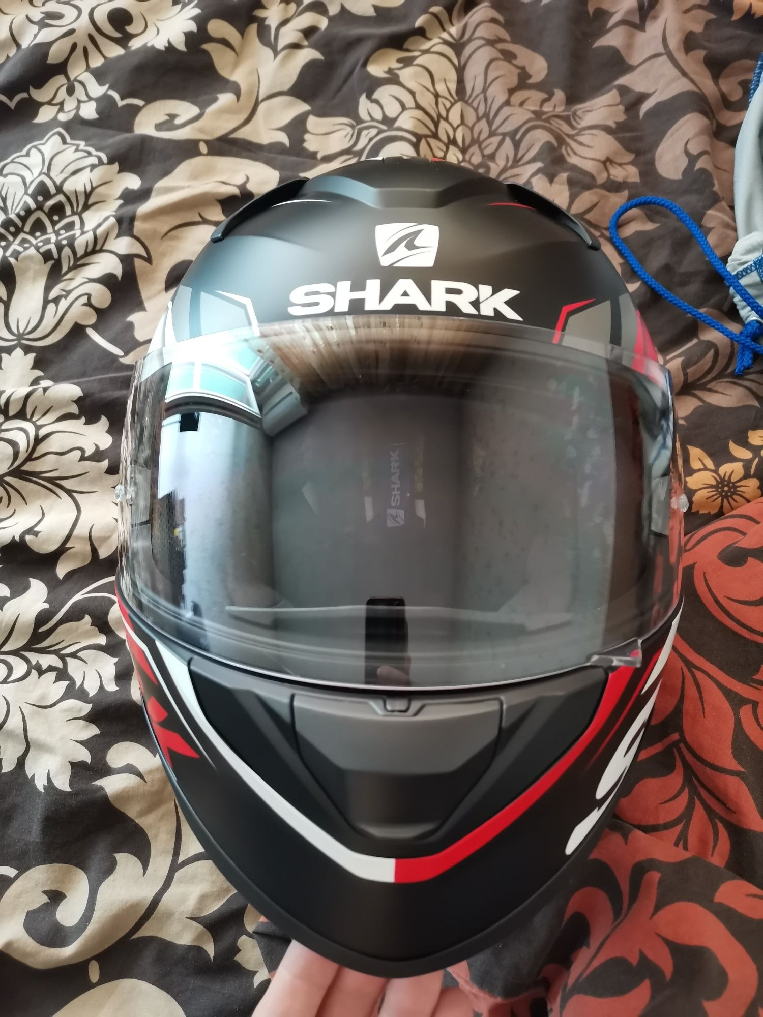 Нова каска за мотор Shark Ridill 1.2 Nelum
