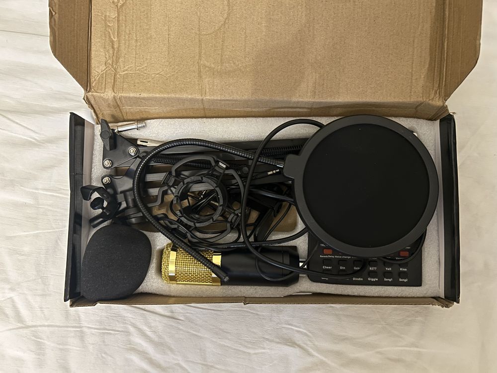 Professional condenser microphone Б/у , рабочий