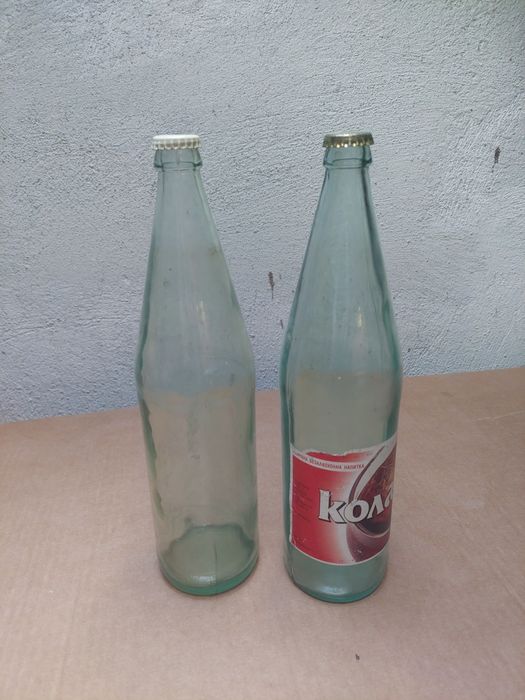 Стъклени шише 1 литър