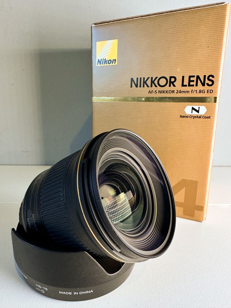 Obiectiv Nikon - AF-S Nikkor 24mm F1.8G ED