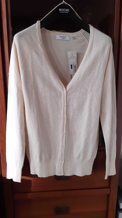 Cardigan crem deschis, nou, C&A