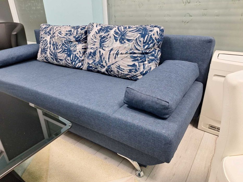 Диван текстил с функция сън