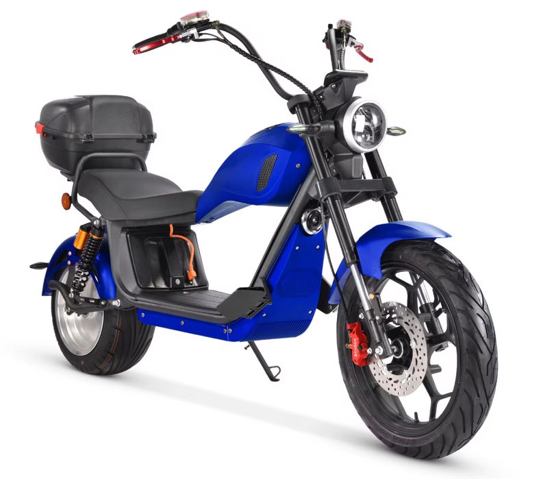 Scuter choper electric fara permis