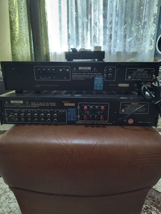 Rarități -Nikko (kenwood) amplificator NA-700II, +tuner NT-500II Set h
