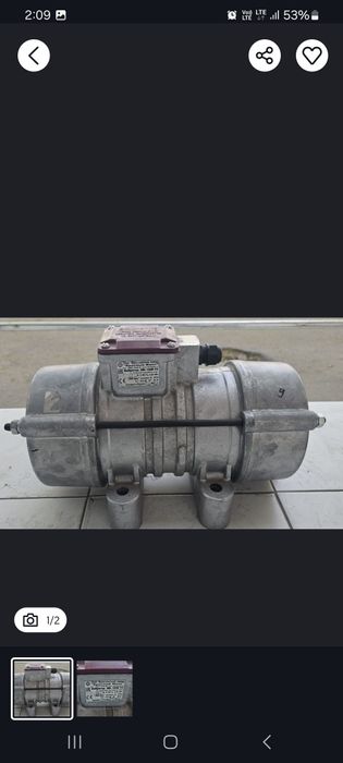 Vebrator shlaka blok