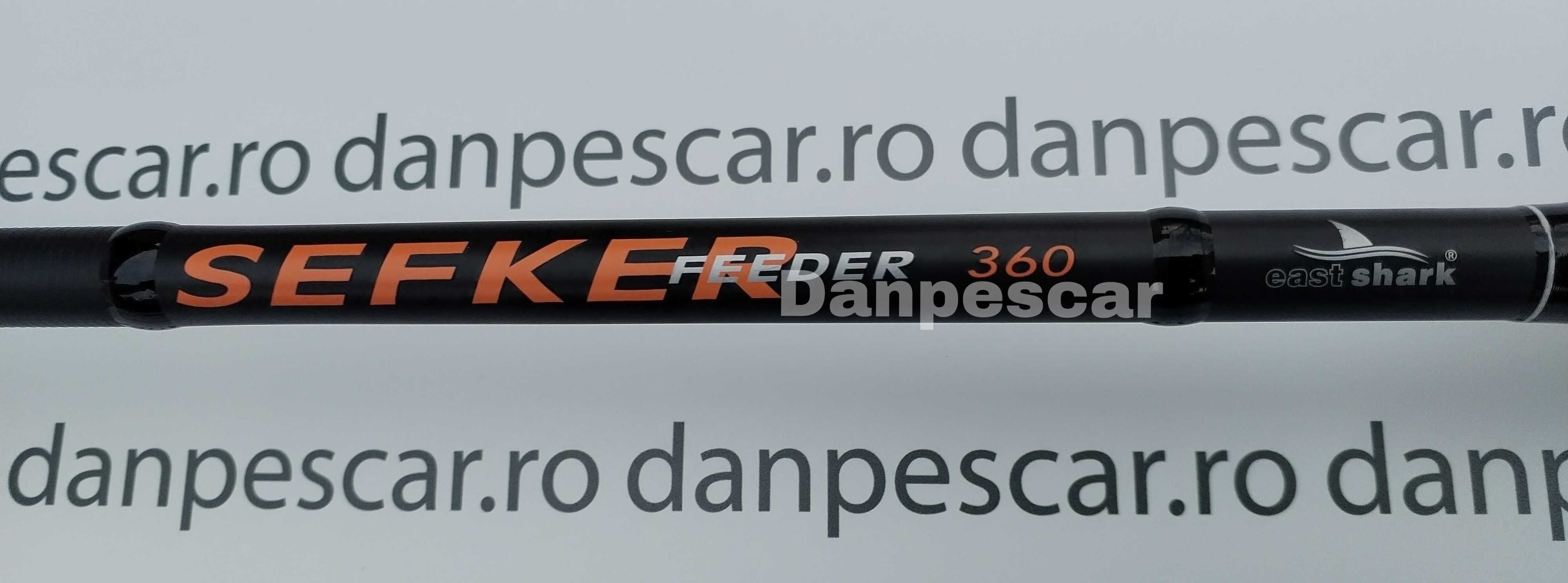 Lanseta fibra de carbon Eastshark SEEKER Feeder 3,60 metri A:180gr