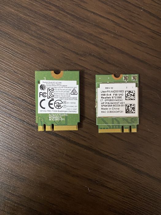 Продам модули Wi-Fi/Bluetooth для ноутбука
