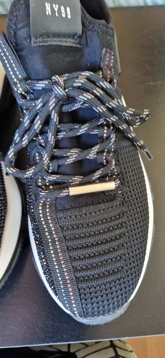 Sneakers negri cu strasuri