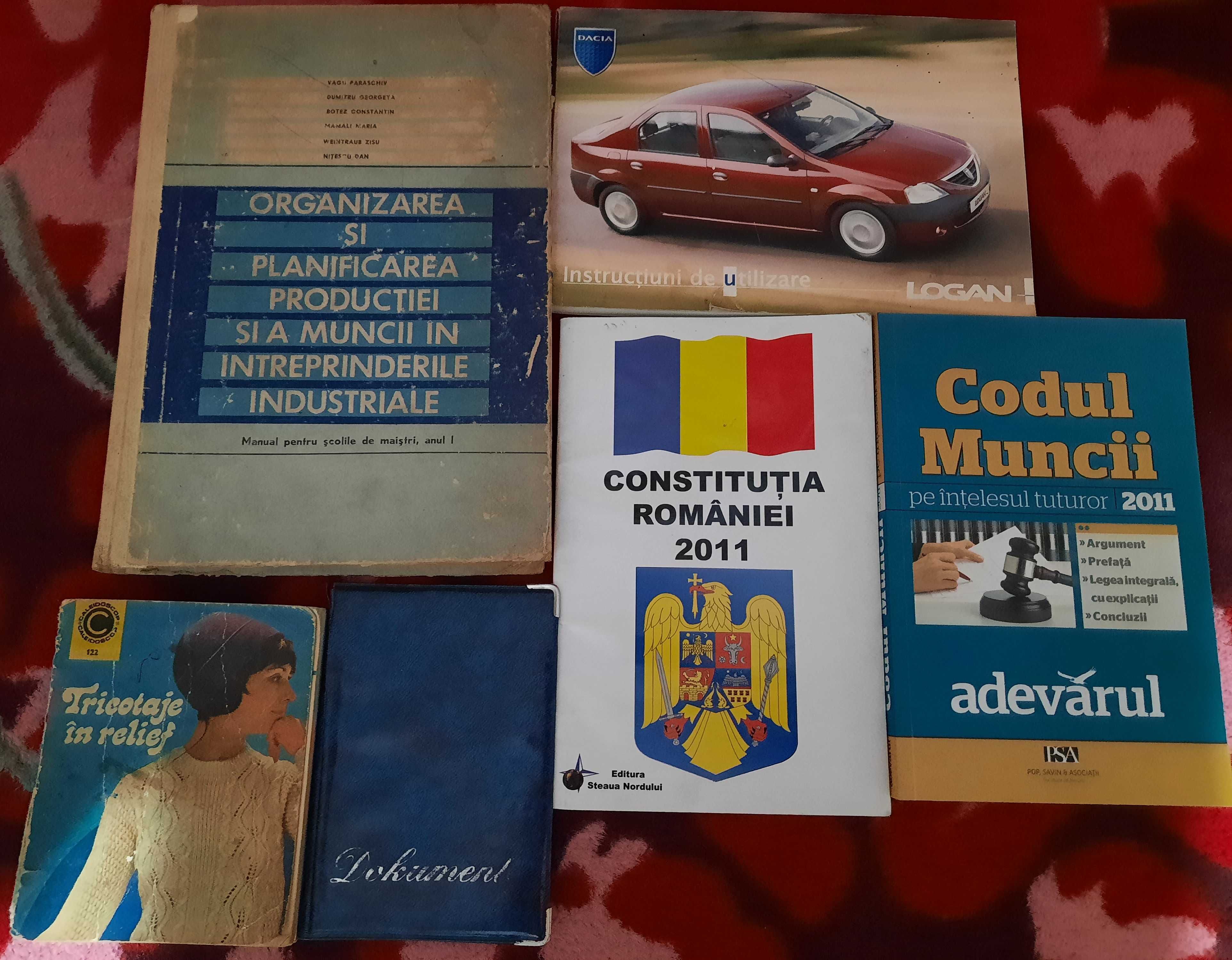 Lot Carti Codul muncii constitutia manual logan etc transport gratuit