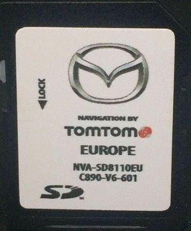 Ново 2022 AVN1 NVA-SD8110EU Mazda 2,3,5,6,MX-5 TomTom Sd Card Мазда Сд
