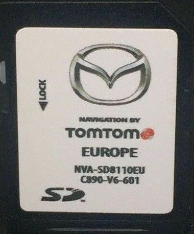 Ново 2022 AVN1 NVA-SD8110EU Mazda 2,3,5,6,MX-5 TomTom Sd Card Мазда Сд