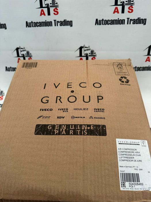 compresor iveco stralis monocilindric 504308489