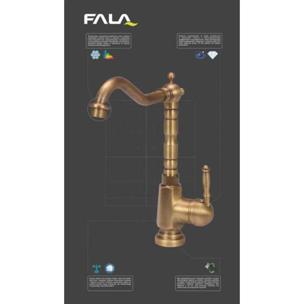 Смесител FALA Retro Bronze 3