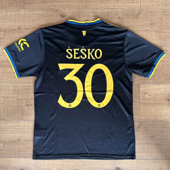 Tricou fotbal Manchester United 25/26 third - Sesko. Amad