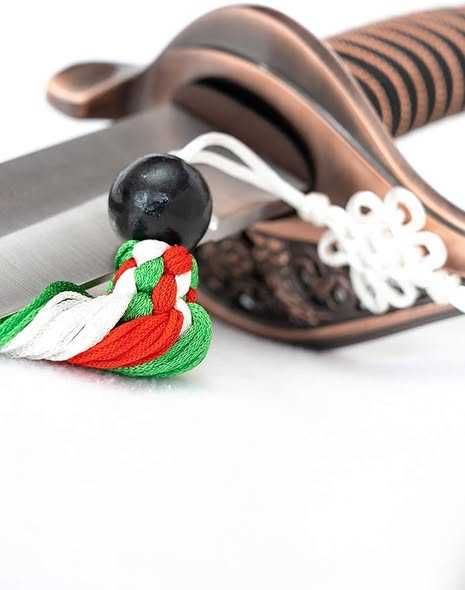 YesEatIs - Sabia somelierului cu cutie de afișare- mâner din bronz